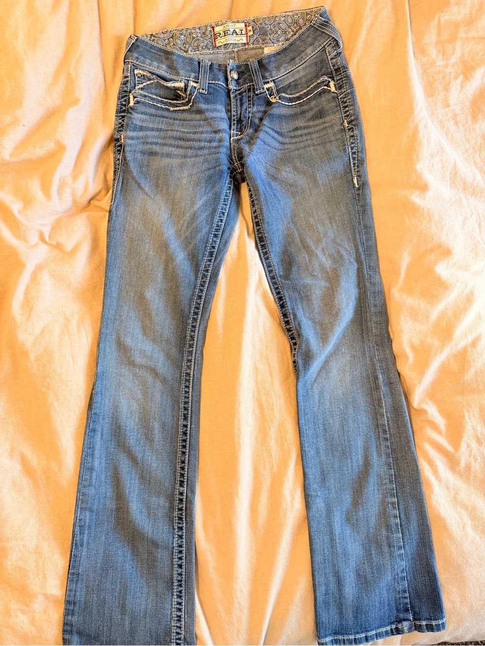 Ariat Women's Medium Blue Bootcut Jeans